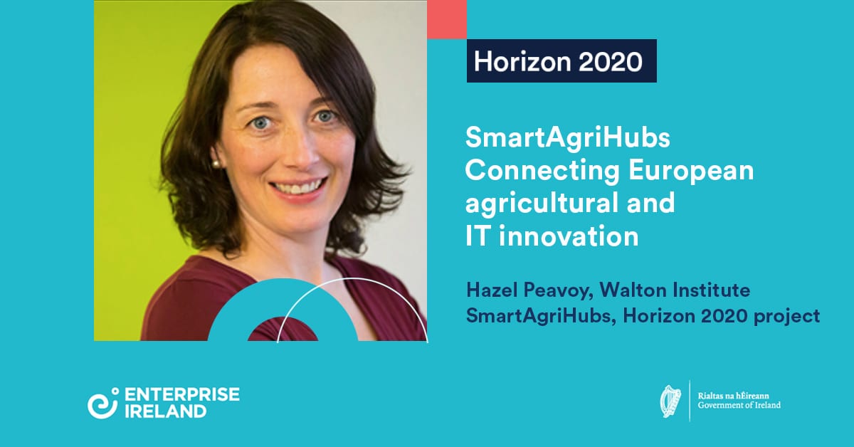 Project SMARTAGRIHUBS – connecting European agricultural and IT innovation