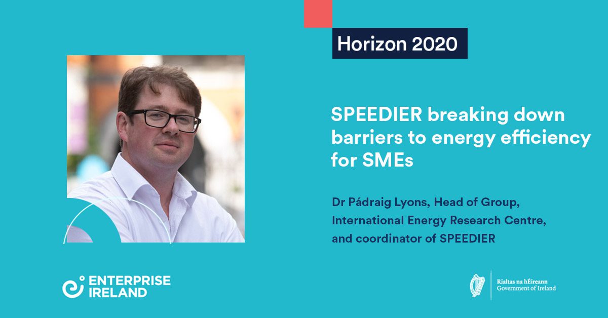 SPEEDIER breaking down barriers to energy efficiency for SMEs