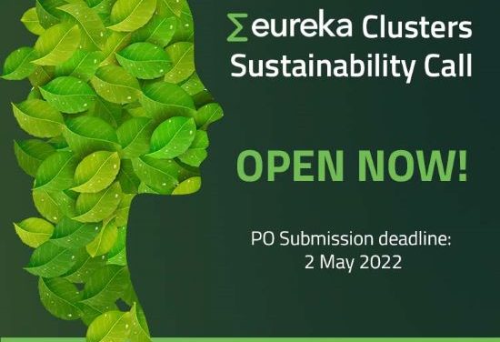 EUREKA Clusters Sustainability Call 2022 is Open!