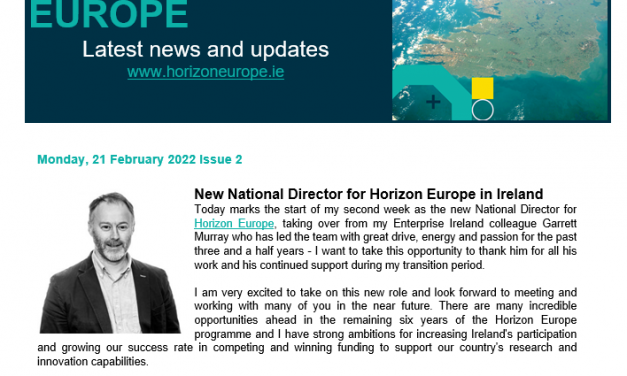 Horizon Europe Newsletter No.2